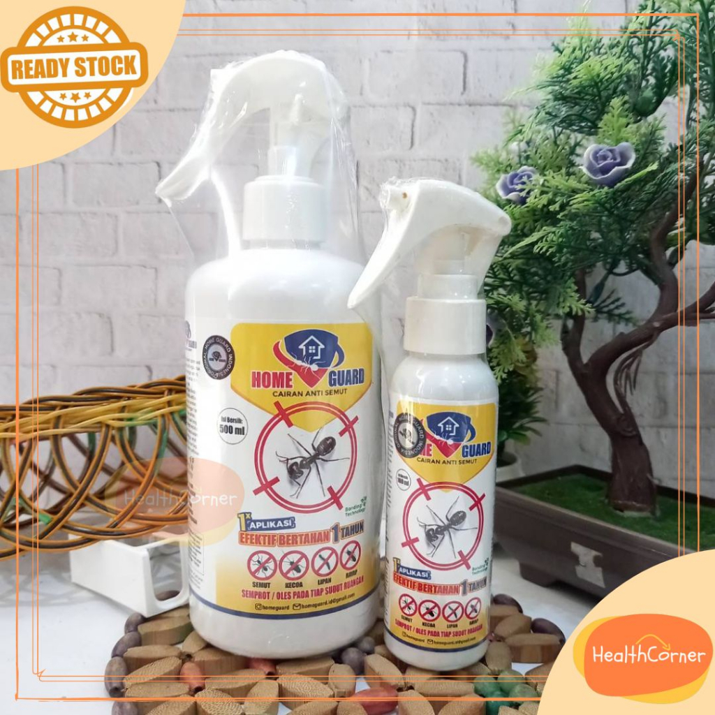 HOME GUARD 500ml Cairan Anti Semut /Anti Kecoa /Anti Rayap /Anti Serangga HOMEGUARD