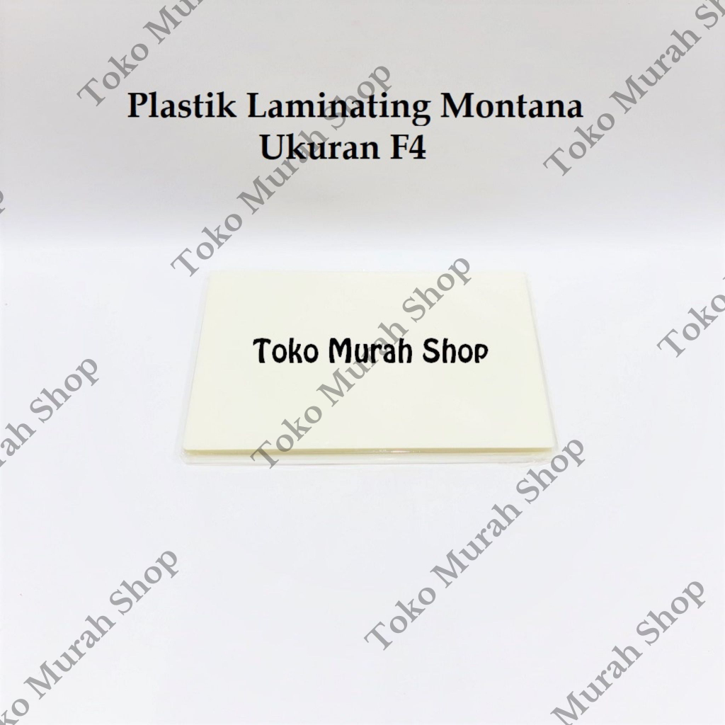 

Plastik Laminating F4 Plastik Laminating Montana Ukuran F4