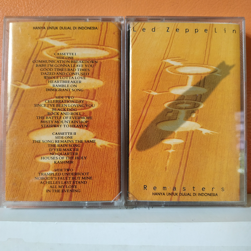Paket Kaset Musik Led Zeppelin