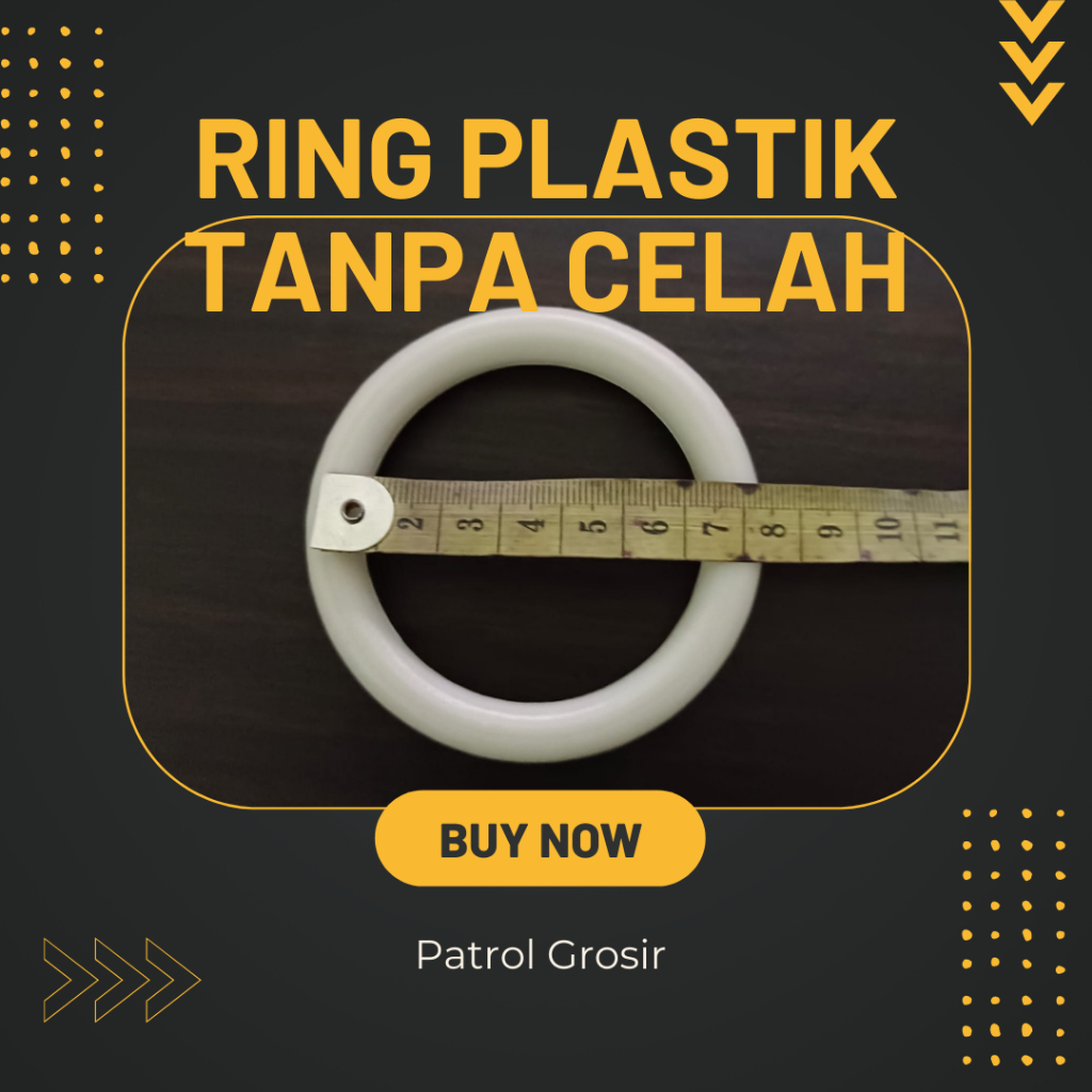 Ring Plastik Tanpa Celah