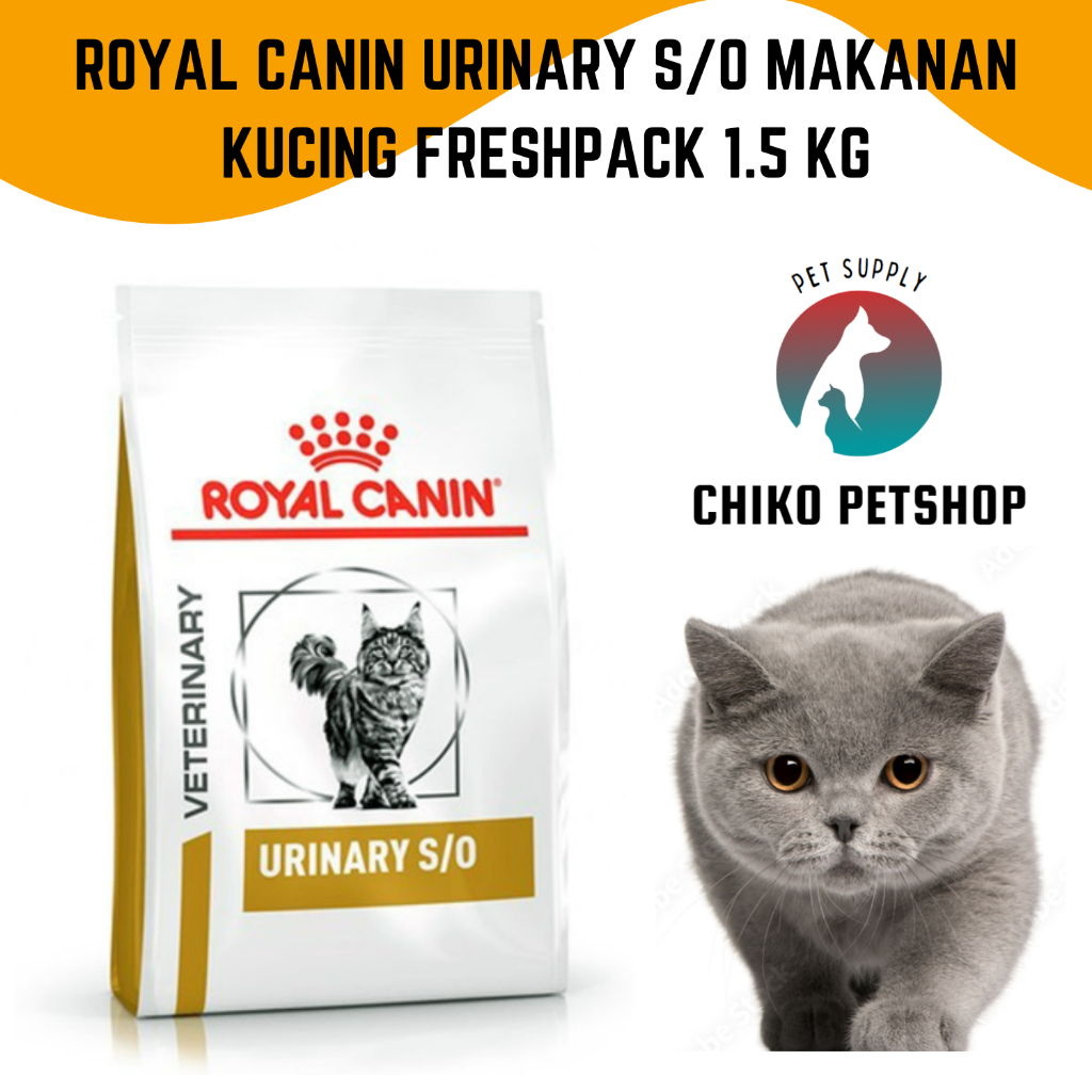 ROYAL CANIN URINARY S/O MAKANAN KUCING FRESHPACK 1.5 KG RC URINARY SO