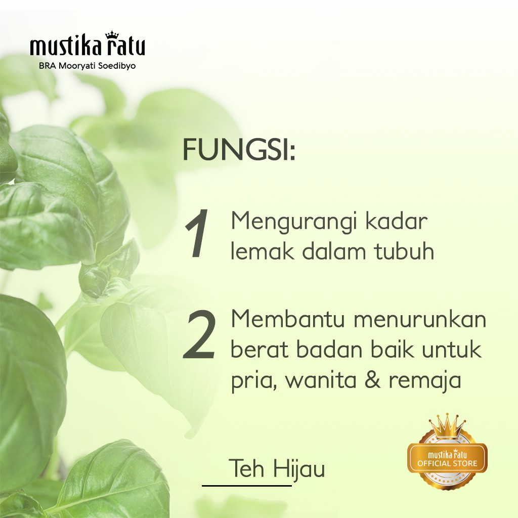 Mustika Ratu Slimming Tea Honey Lime 15 Bag teh diet dan detox