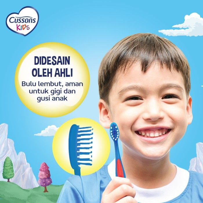 Cussons Kids Sikat Gigi + Odol