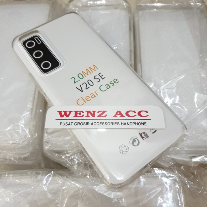 Silikon Jelly Case Bahan Tebal Bening Casing Vivo V20SE V20 SE