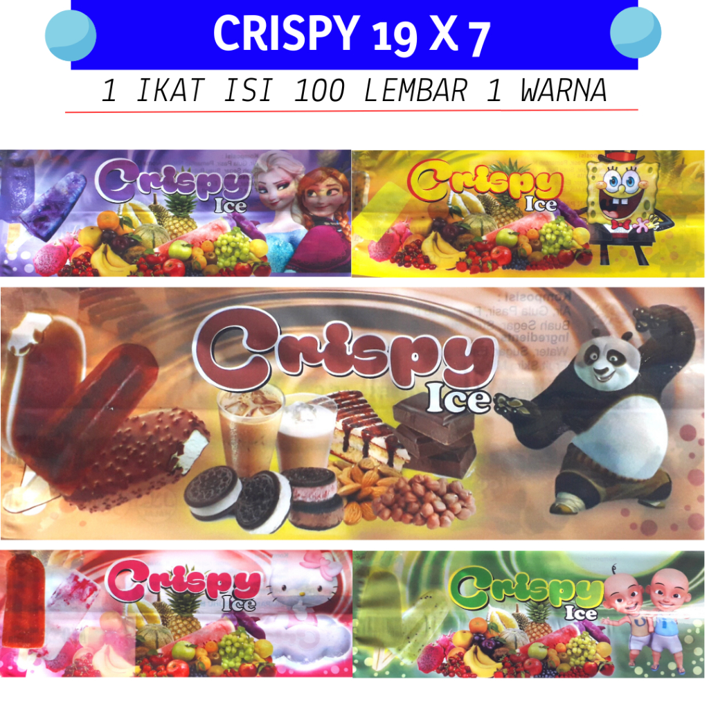 

KEMASAN ES LOLY MURAH - KEMASAN UNTUK ES - KEMASAN ES KARAKTER