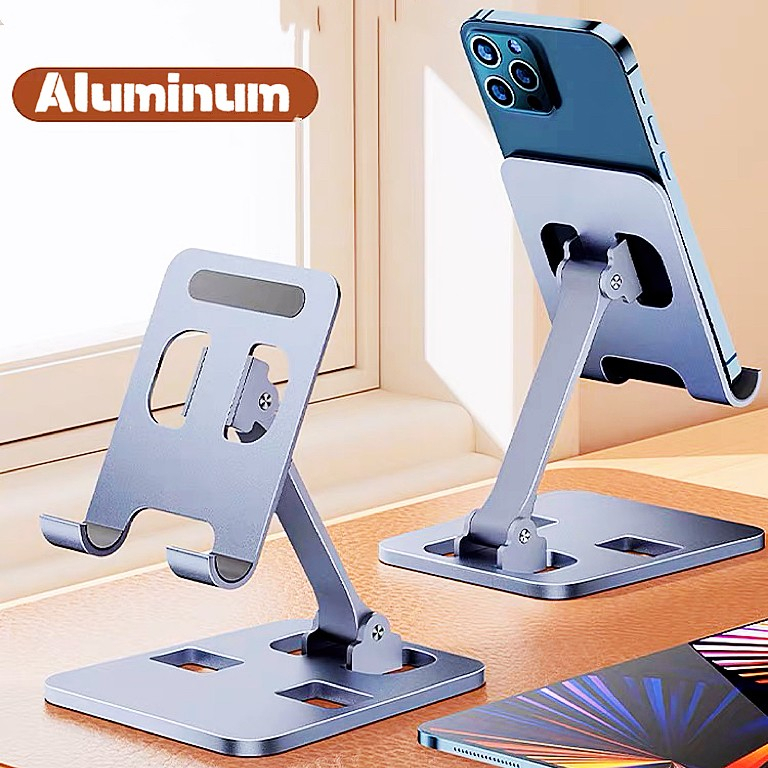 Holder Standing HP Full Besi HD-65 Bahan Super Kuat Buat HP dan Tablet ipad by.minigo