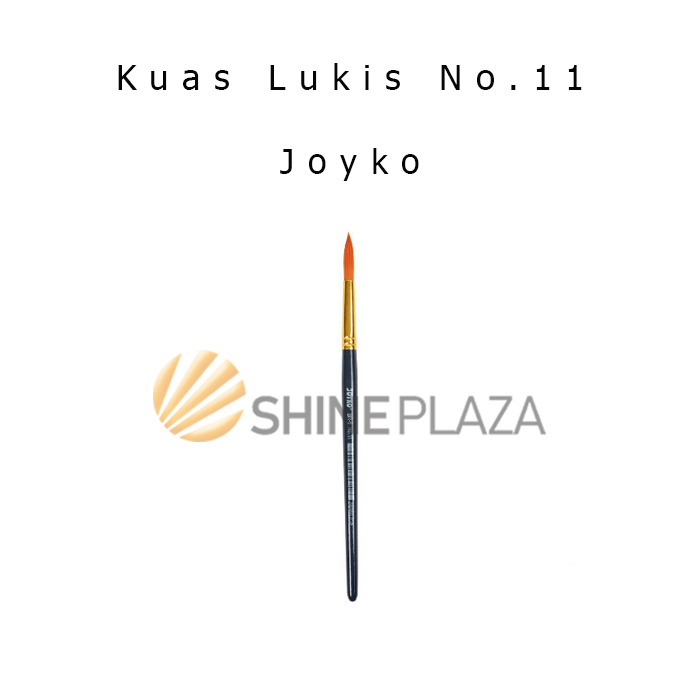 

Kuas Lukis Cat Air Minyak Akrilik Poster Joyko Round BR-6 No.11 - Watercolor Acrylic Paint Brush No. 11