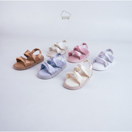 Kiyo Disney Sateen Collection BLOOM SANDALS - Sepatu Sandal Anak Bayi Balita Lucu Cewe Baby Girl Sepatu Sandal