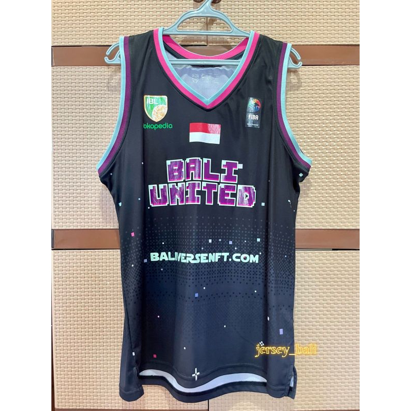 Jersey Basket Bali United Original Black Edition Original Jersey