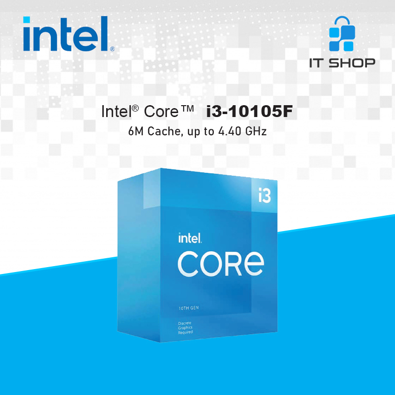 Processor Intel Core i3 10105F LGA 1200 Box