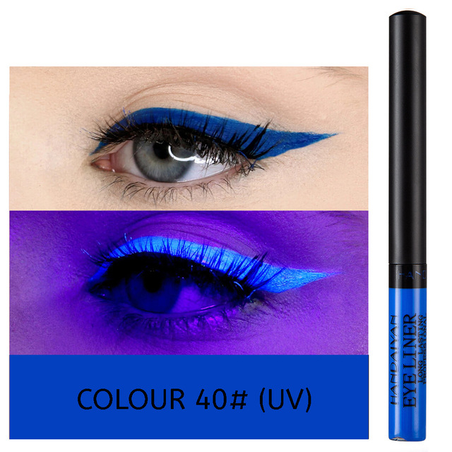 CSP088 - HANDAIYAN Rainbow Color Warna Eyeliner Matte Liquid Make Up