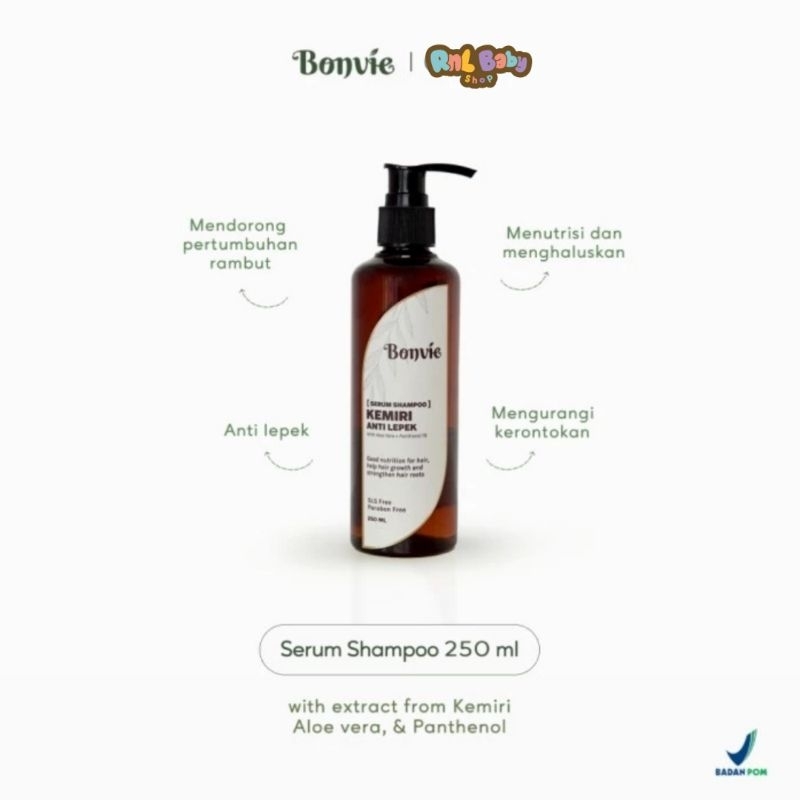 Bonvie Serum Shampoo Kemiri 250 ml