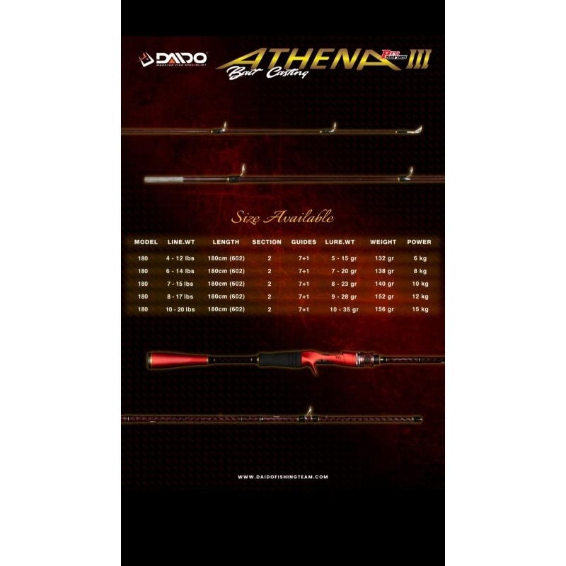 JORAN DAIDO ATHENA III BC 180CM FUJI CARBON SOLID