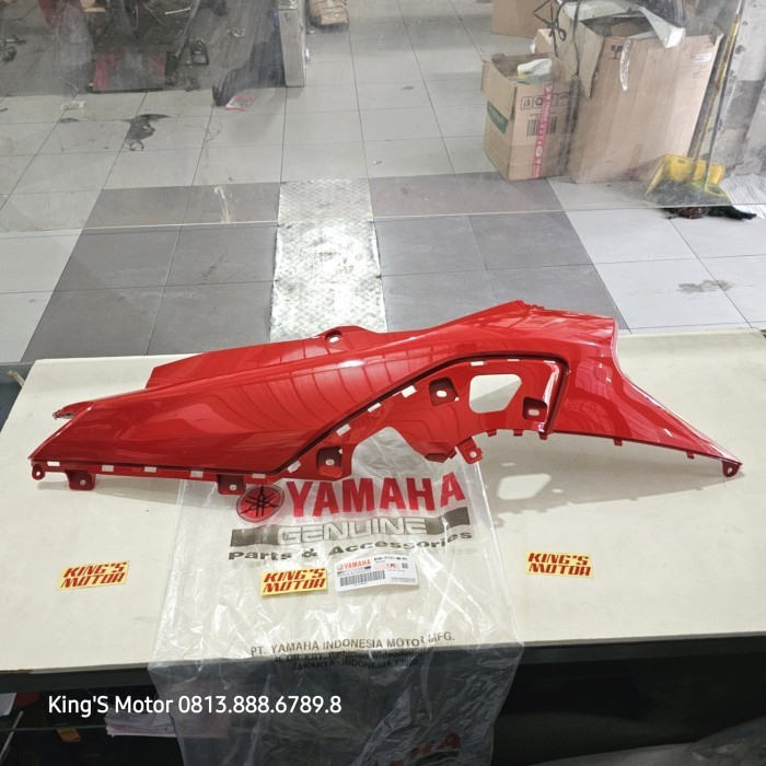 COVER BODY MIO GEAR 125 KIRI MERAH CABE B3W F1711 P3 ASLI YAMAHA