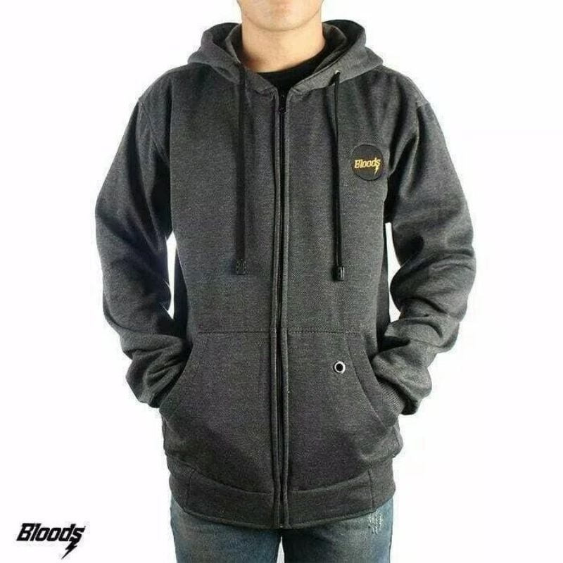 hoodie zipper Pria - Hoodie zipper polos - Hoodie resleting