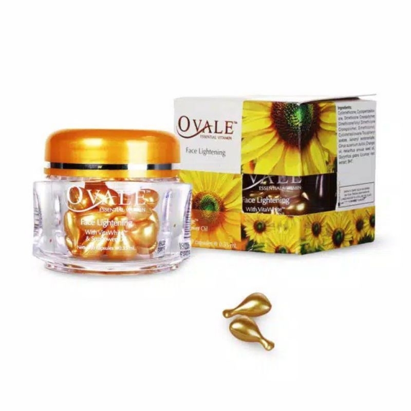 Ovale Essential Vitamin Face Rejuvenation 35ml isi 30 Capsules