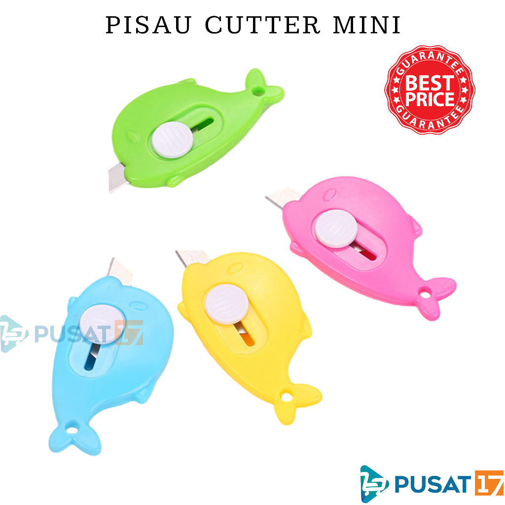 

PUSAT17 PISAU CUTTER MINI KARAKTER / PISAU KATER PACKING UNBOXING PAKET KECIL / PISAU PEMOTONG KERTAS MINI KANTOR ATK SEKOLAH TRAVEL PORTABLE KNIFE