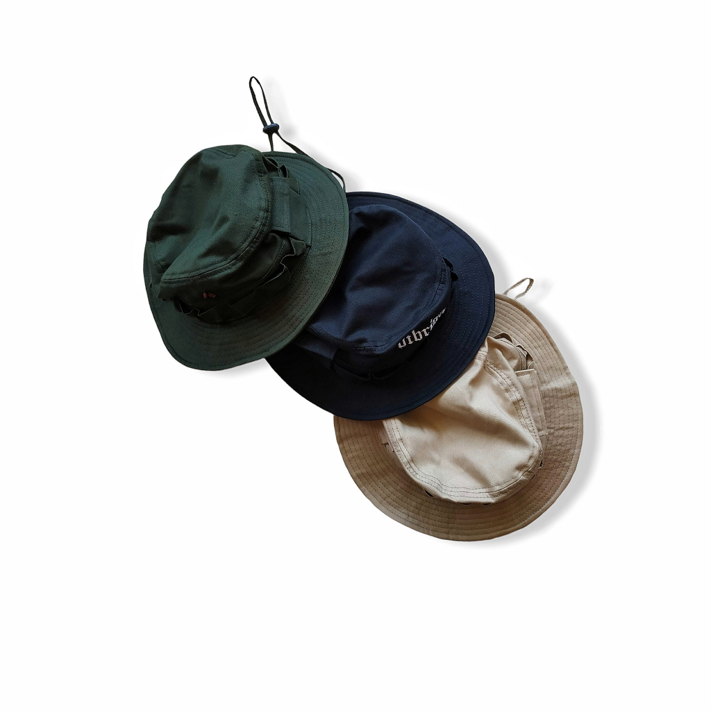 JUNGLE HAT - Topi Rimba Unisex  | Topi Gunung Traveling Kanvas Laki laki dan Perempuan