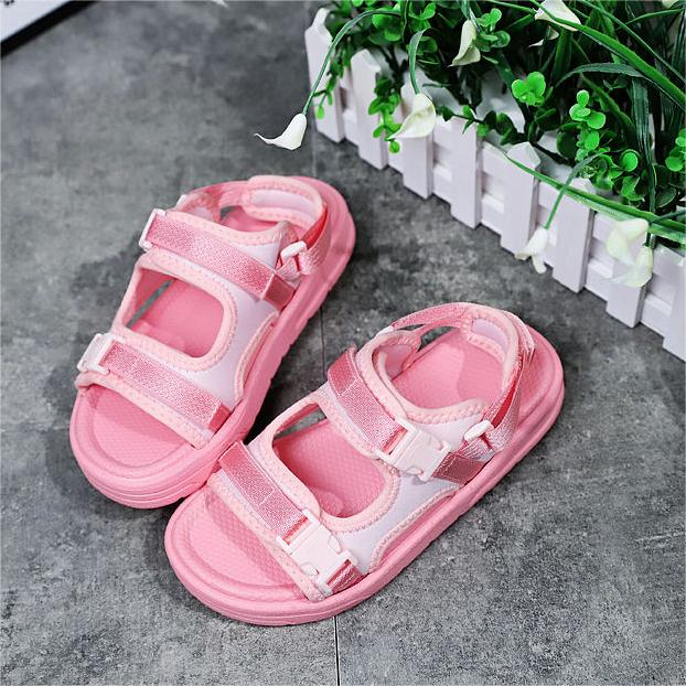 Fashion Trendy Double Velcro Sandal Anak Perempuan 5361 (27-35)