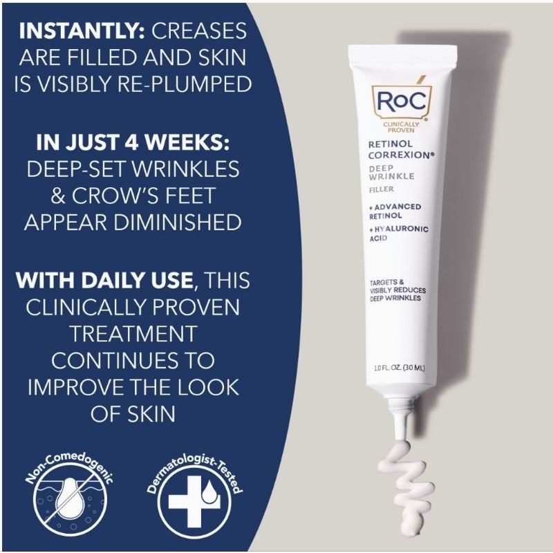 RoC Retinol Correxion Deep Wrinkle Facial Filler 30 ML