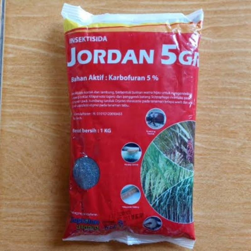 JORDAN 5GR 1KG bahan aktif : karbofuran 5%