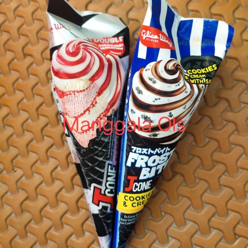 

Es Glico Wings Jcone Black & Pink , Cookies & Cream