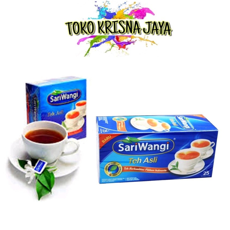 

TEH SARI WANGI CELUP ISI 25'S TEH SEDUH TEH KEMASAN