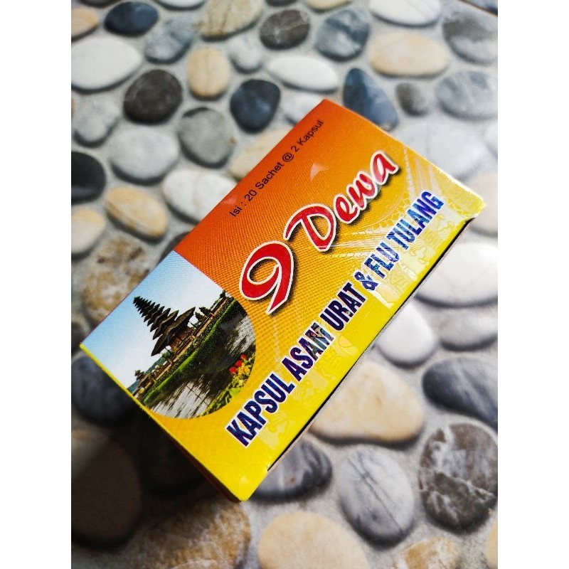Kapsul Asam Urat 9 Dewa