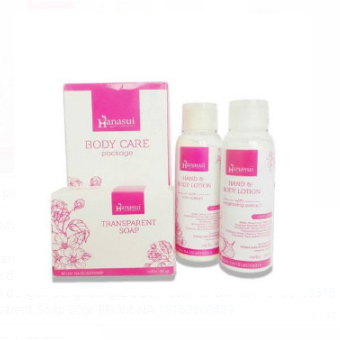 DHIO - Hanasui paket body 3in1 body care bpom original