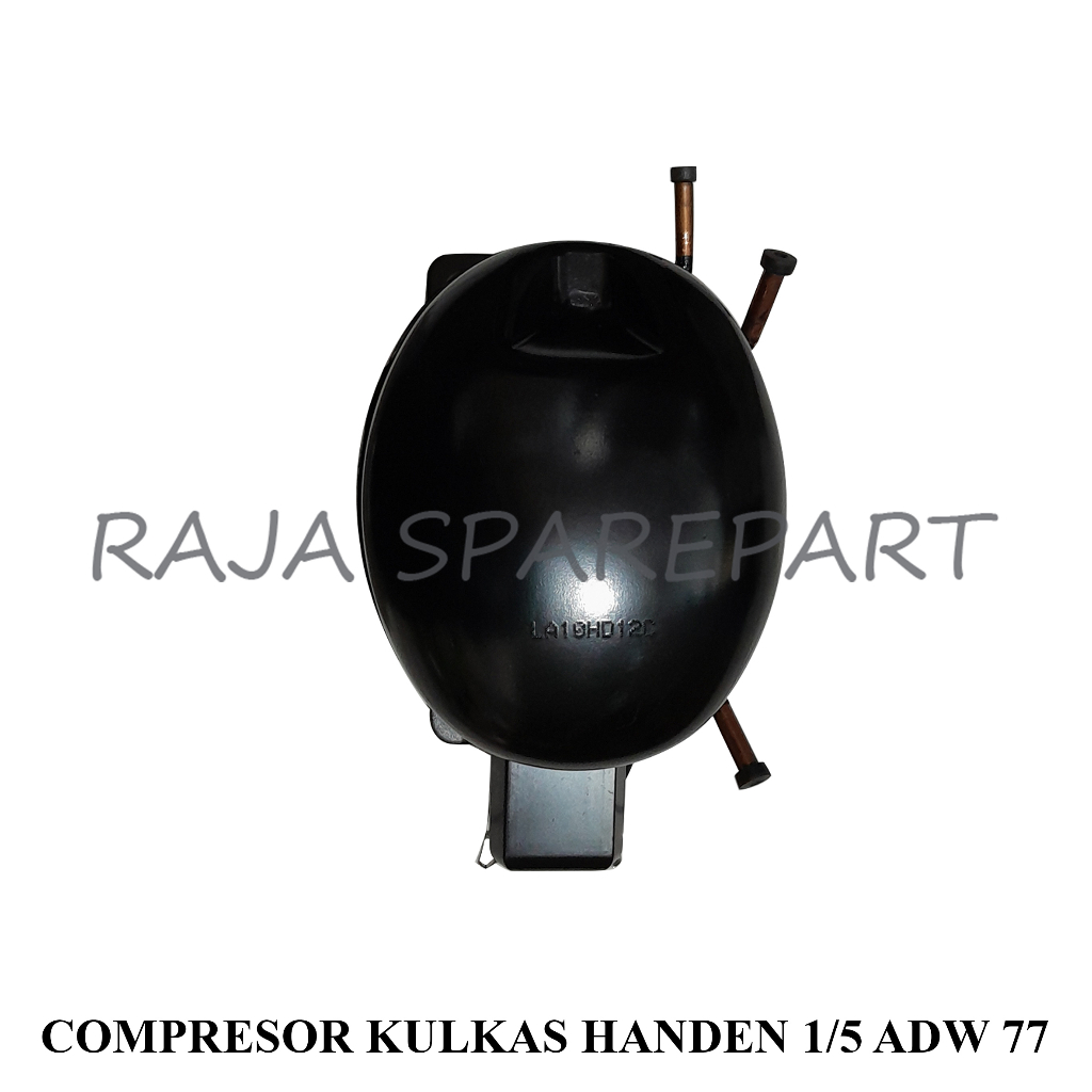 Compressor Kulkas &quot;HANDEN&quot; 1/5HP (Harga Sudah Termasuk Packing Kayu)