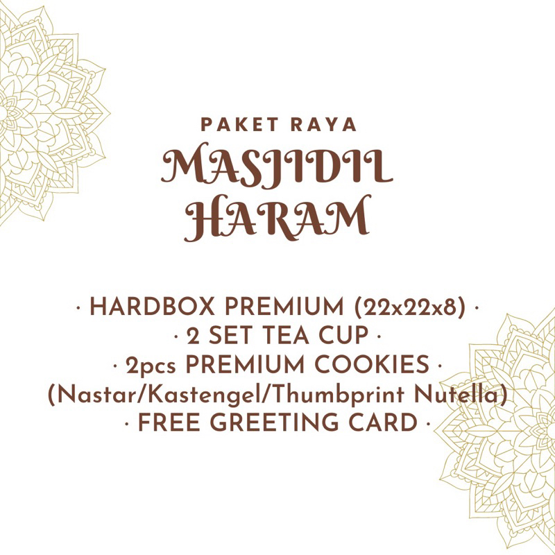 HAMPERS LEBARAN Kue Kering Teacup Premium