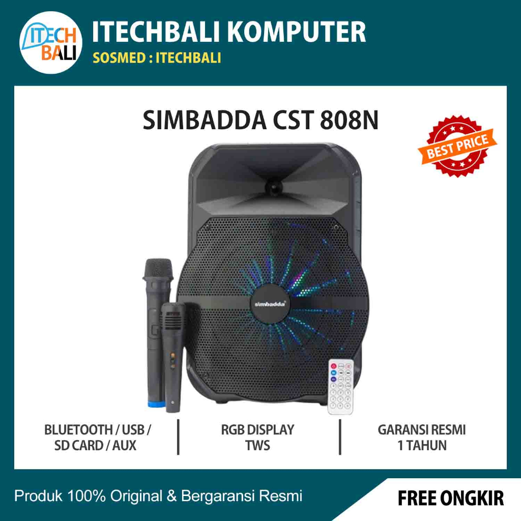 Speaker SIMBADDA CST 808N | ITECHBALI