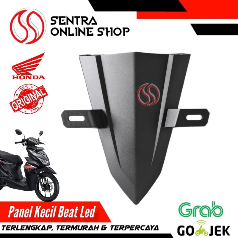 Panel tameng depan dudukan plat nomor beat led fi injeksi original