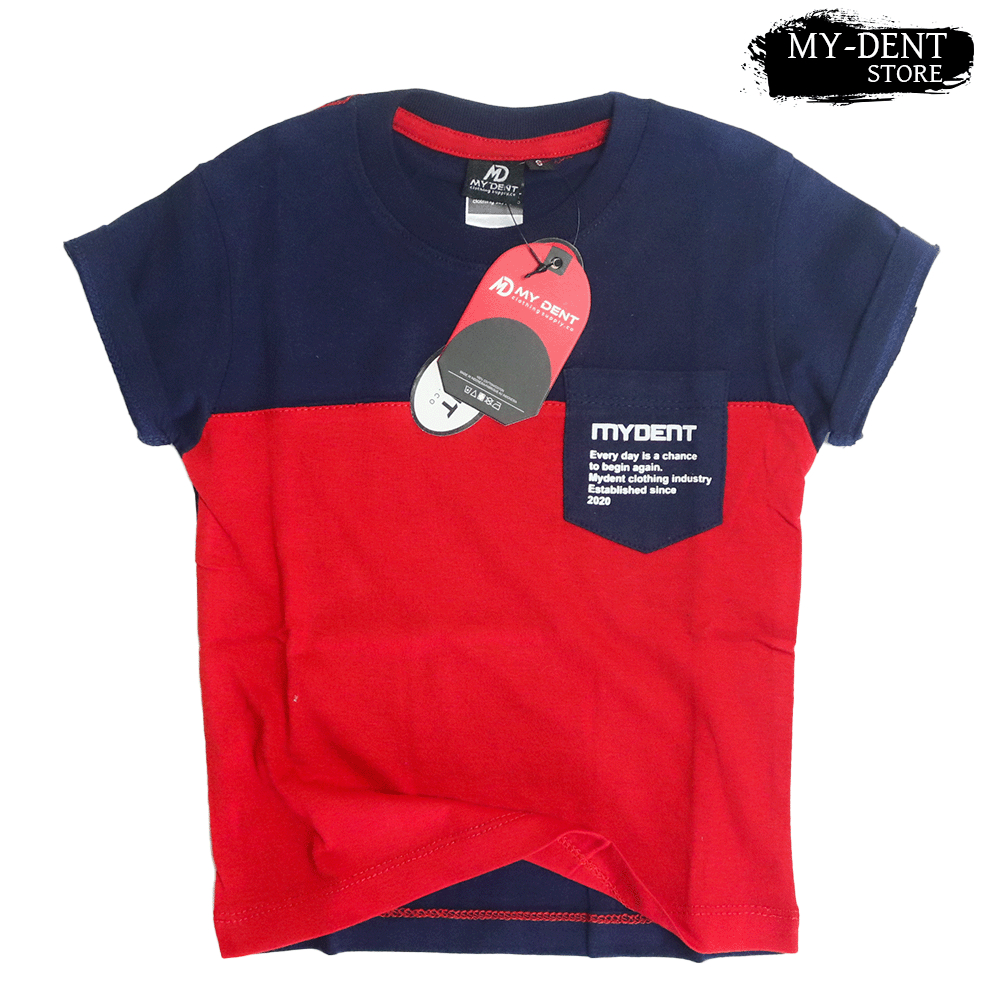 Baju Anak Laki Laki Distro Mydent Umur 1-17 Tahun Bahan Cotton 30S