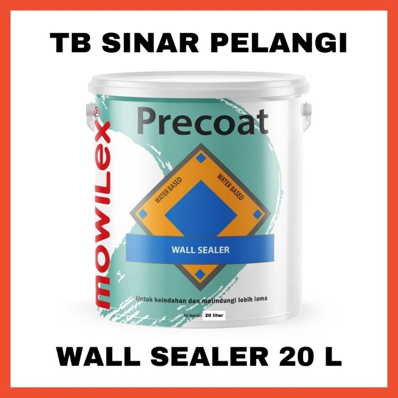 MOWILEX Precoat Wall Sealer 20L Cat Tembok Dinding Dasar Alkali Sealer WSWB 20 Liter Garut Untuk Din