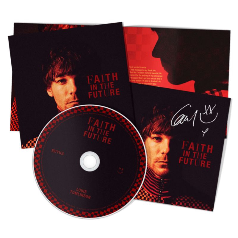 SIGNED CD Louis Tomlinson - Faith In The Future (Deluxe) - Original