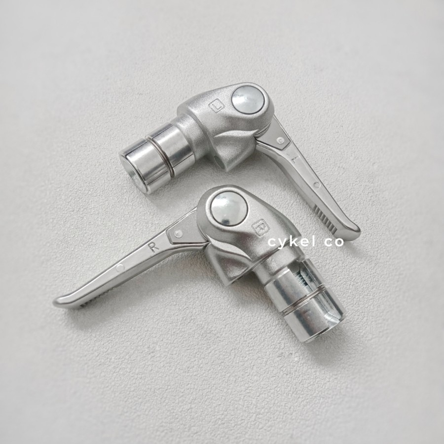 dia compe ene touring bar end control silver bar end shifter