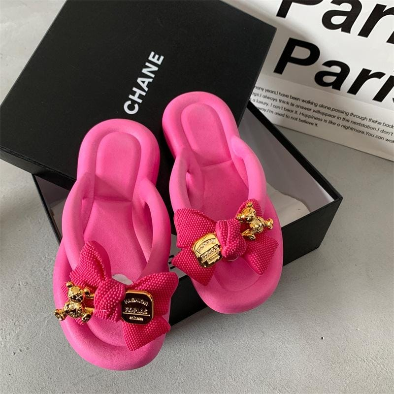 CUCI GUDANG GROSIRTAS TG1605 Sandal Jepit Jelly Sandal Wanita Karet Lembut Elastis Non-slip Sandal Karet Wanita Import Sandal Jepit Wanita Pita Besar Soft Jelly Korean Style