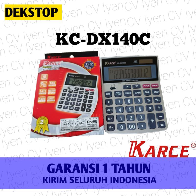 

kalkulator Dekstop Karce DX-140C / Karce 140C / karce 140c / kalkulator karce