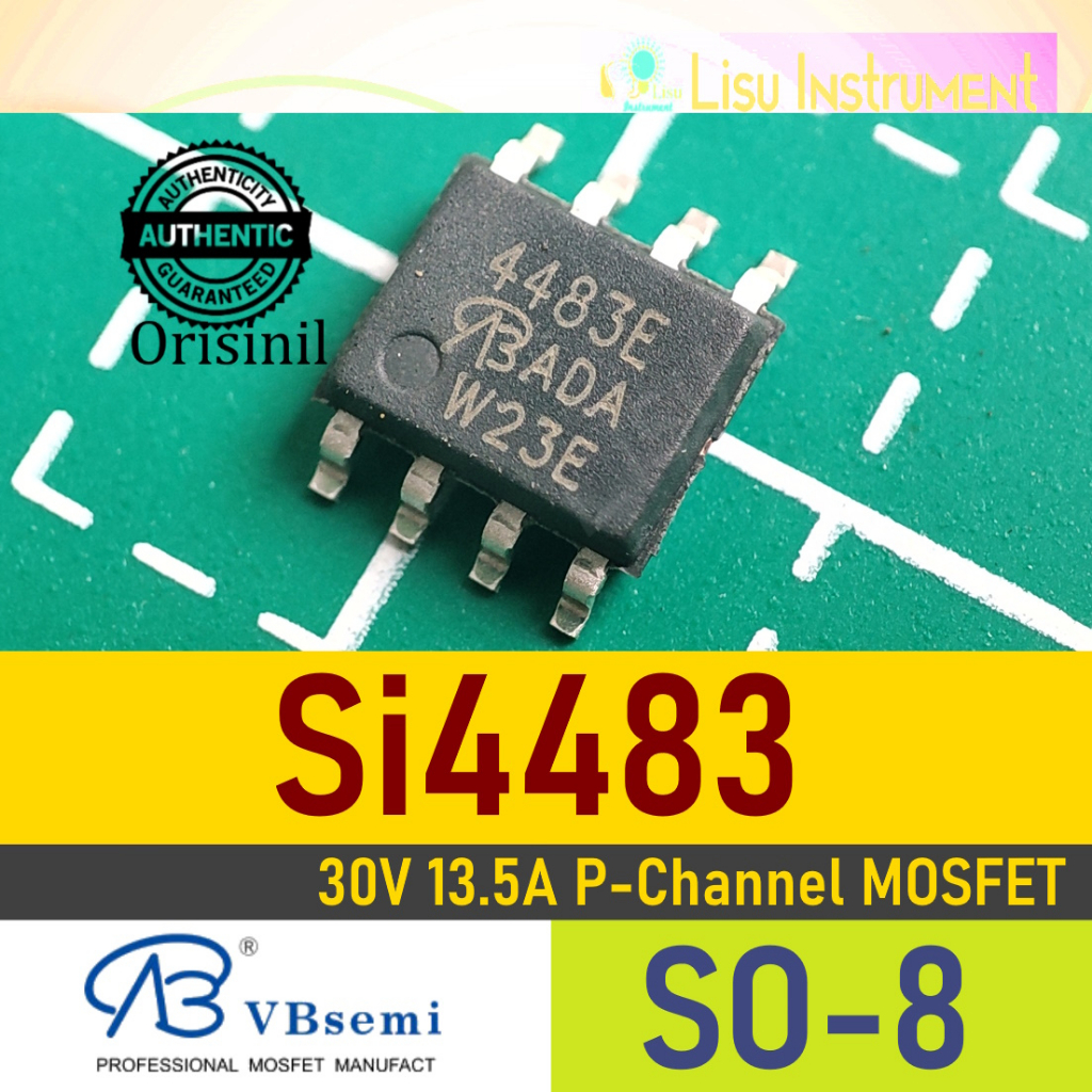 SI4483EDY-VB 4483 30V 13.5A P-Channel MOSFET SO-8 Original VBSemi