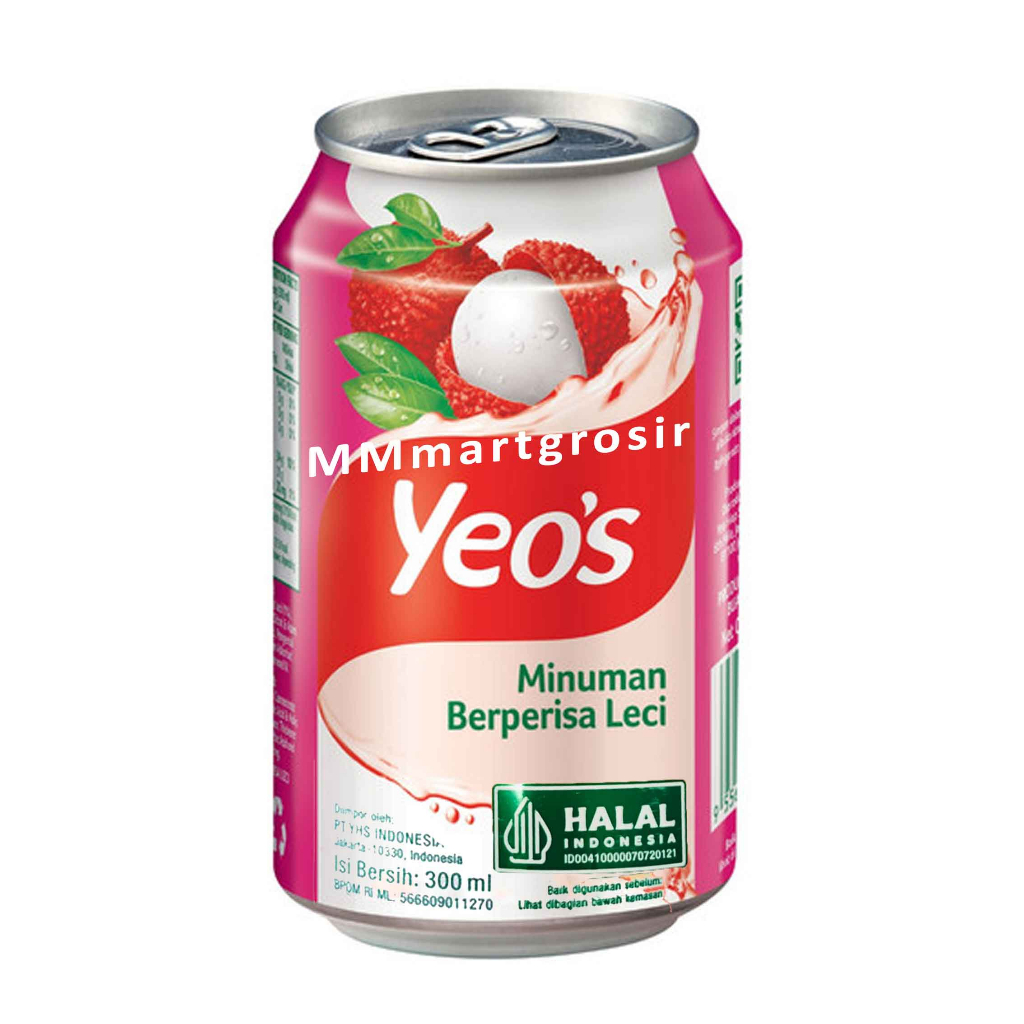 Yeo's/ Minuman Rasa Leci/ Grass Leci Drink/ 300ml