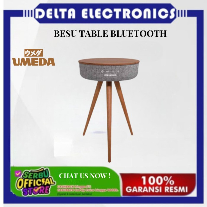 Umeda BESU Bluetooth Speaker Table / Minimalis Coffee Table