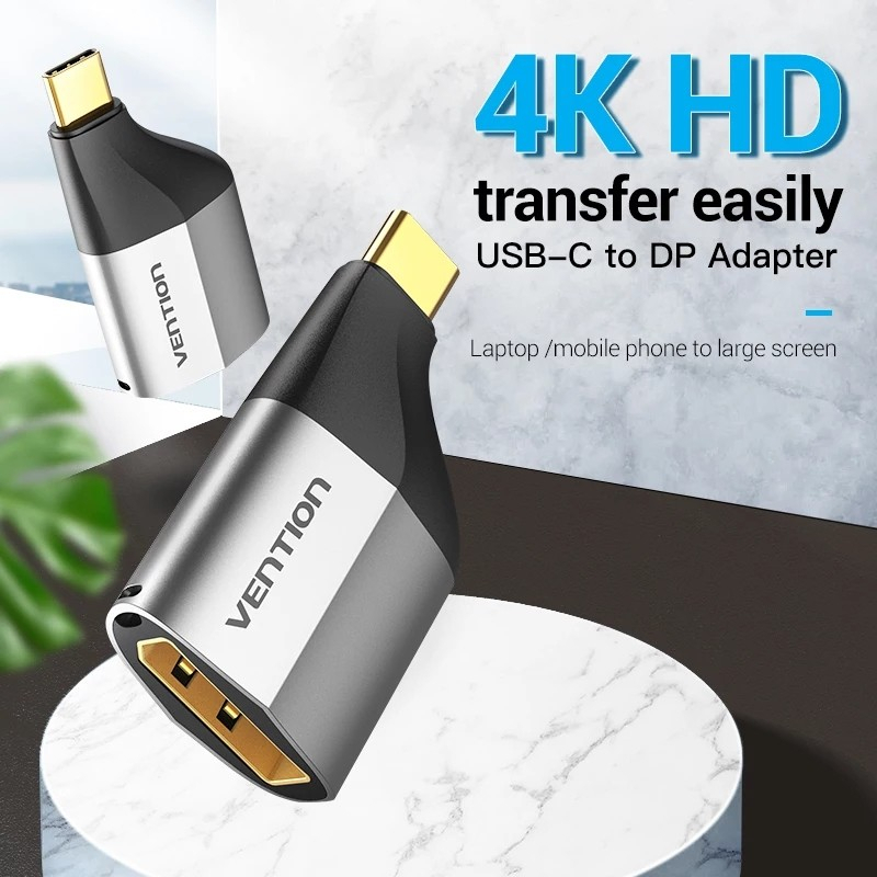 Vention USB C Type C to DP Display Port Converter Adapter