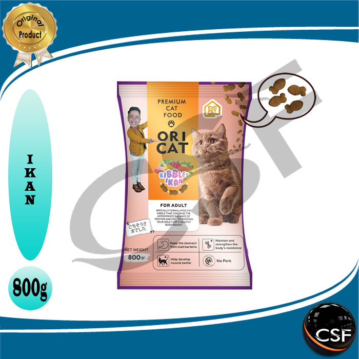 Makanan Kucing kering murah ORI CAT 1kg All Varian ( GRAB GOSEND )