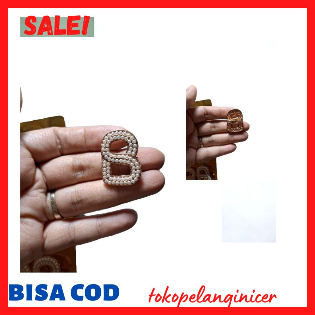 Bros Dagu Button Hijab Mini Bross Kecil Model B Peniti Hijab Kecil Pin Bros Fashion Murah