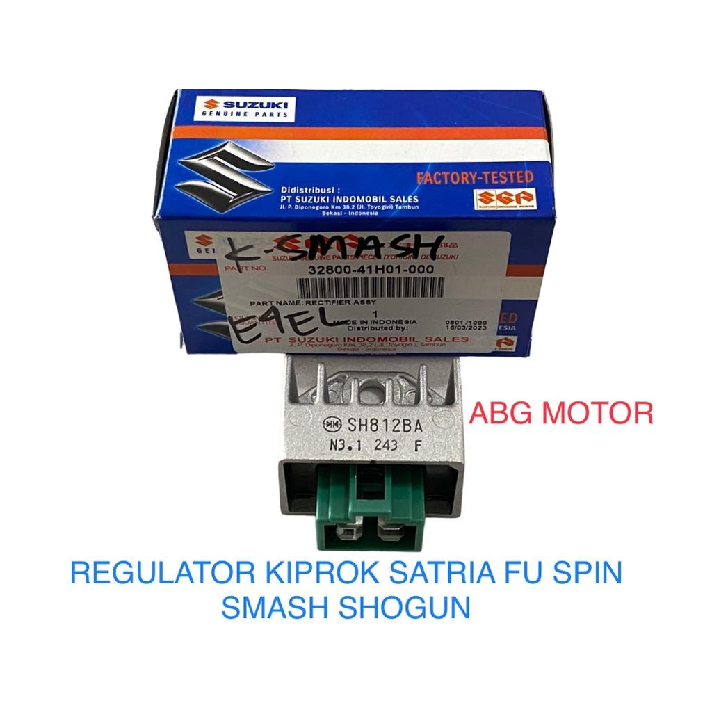 REGULATOR KIPROK SUZUKI SMASH SPIN SATRIA FU TITAN ASLI ORIGINAL