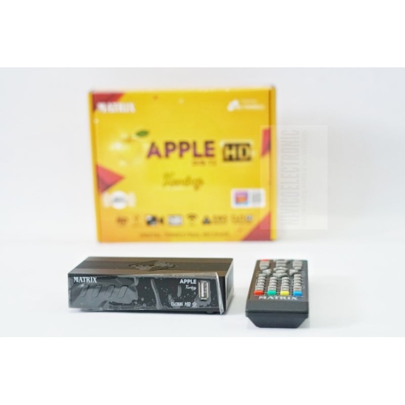 SET TOP BOX MATRIX APPLE KUNING DVB T2 