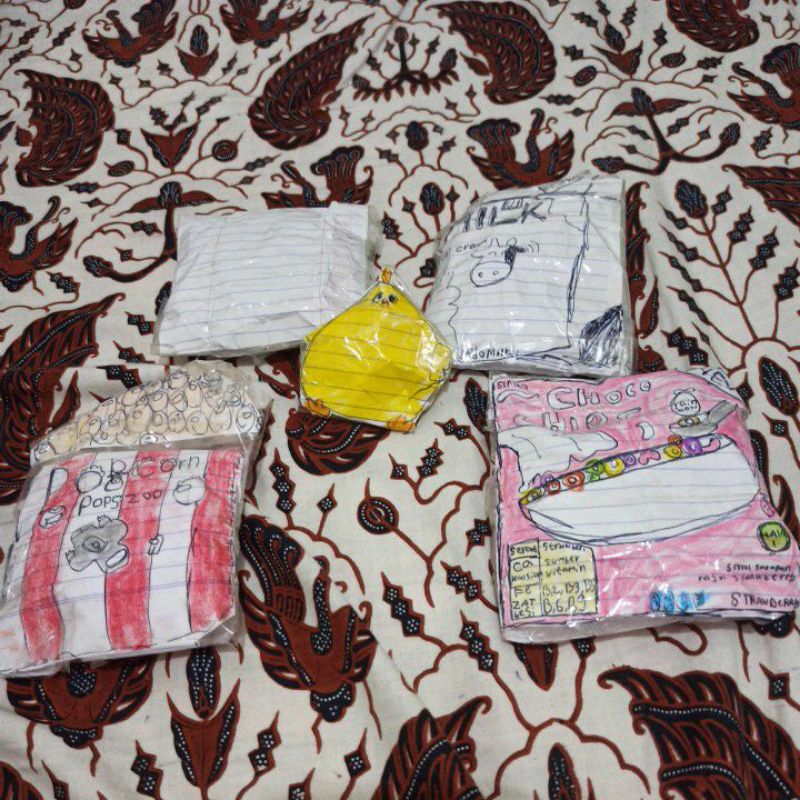 Homemade paper squishy murah