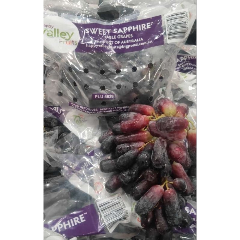 

Buah anggur moondrop / anggur sweet shapire 500gr