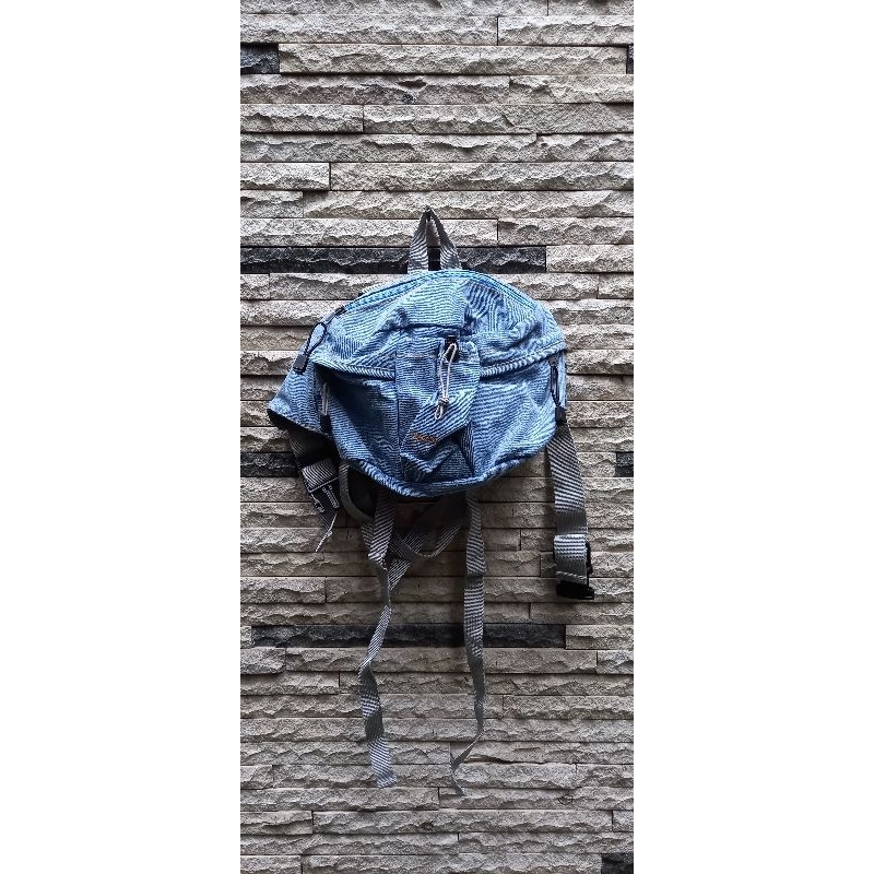 2175e bekas pakai waistbag jeans